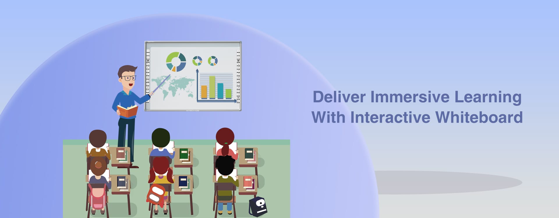 Smart Class with INTECH Interactive Whiteboard