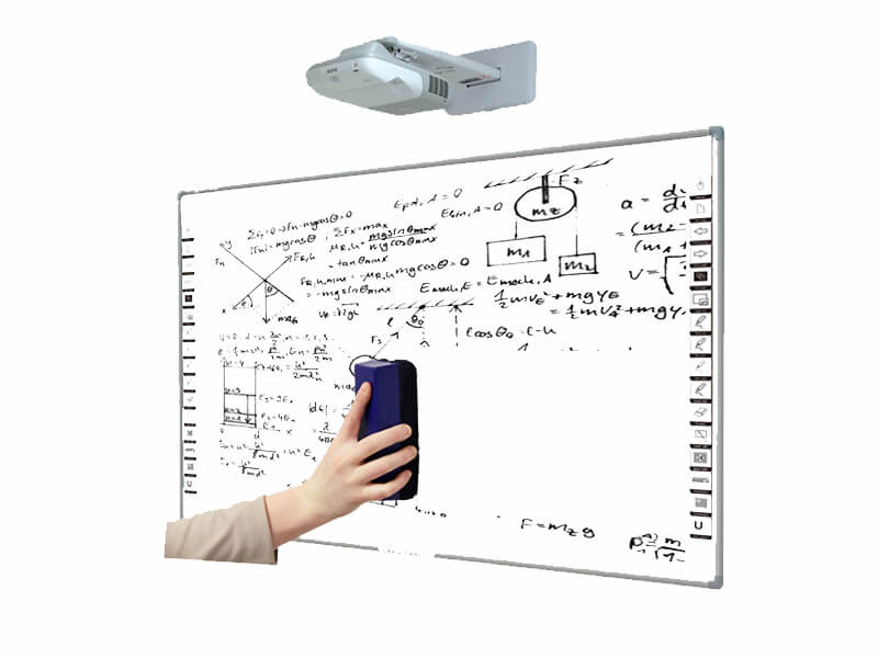 interactive whiteboard with PolyVision ceramic e3 surface