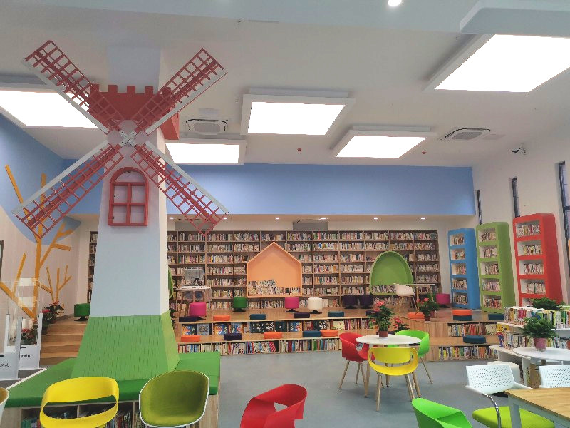 Intech 24h Self-service Reading Room Solution in Nanjing Lishui Jingji Kaifa Qu Primary School