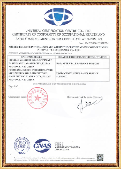 HEALTH SAFETY-ISO45001-2