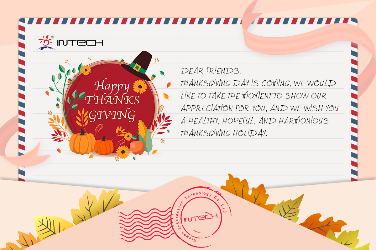 Happy Thanksgiving from INTECH team!