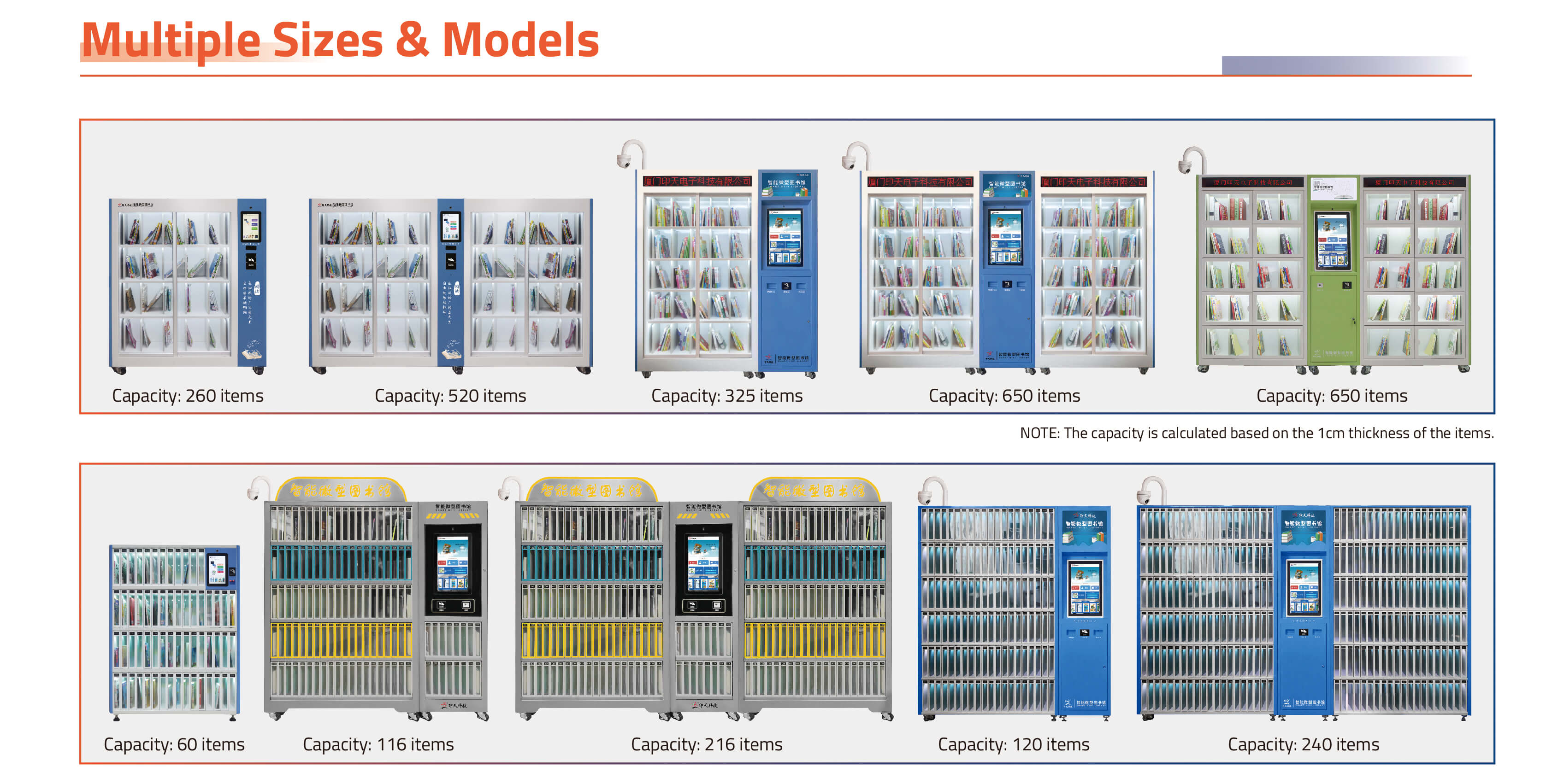 Intech smart mini library models