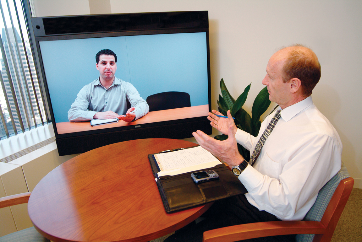 interactive display for video conference