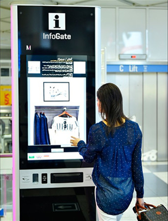 interactive smartboard in retail stores