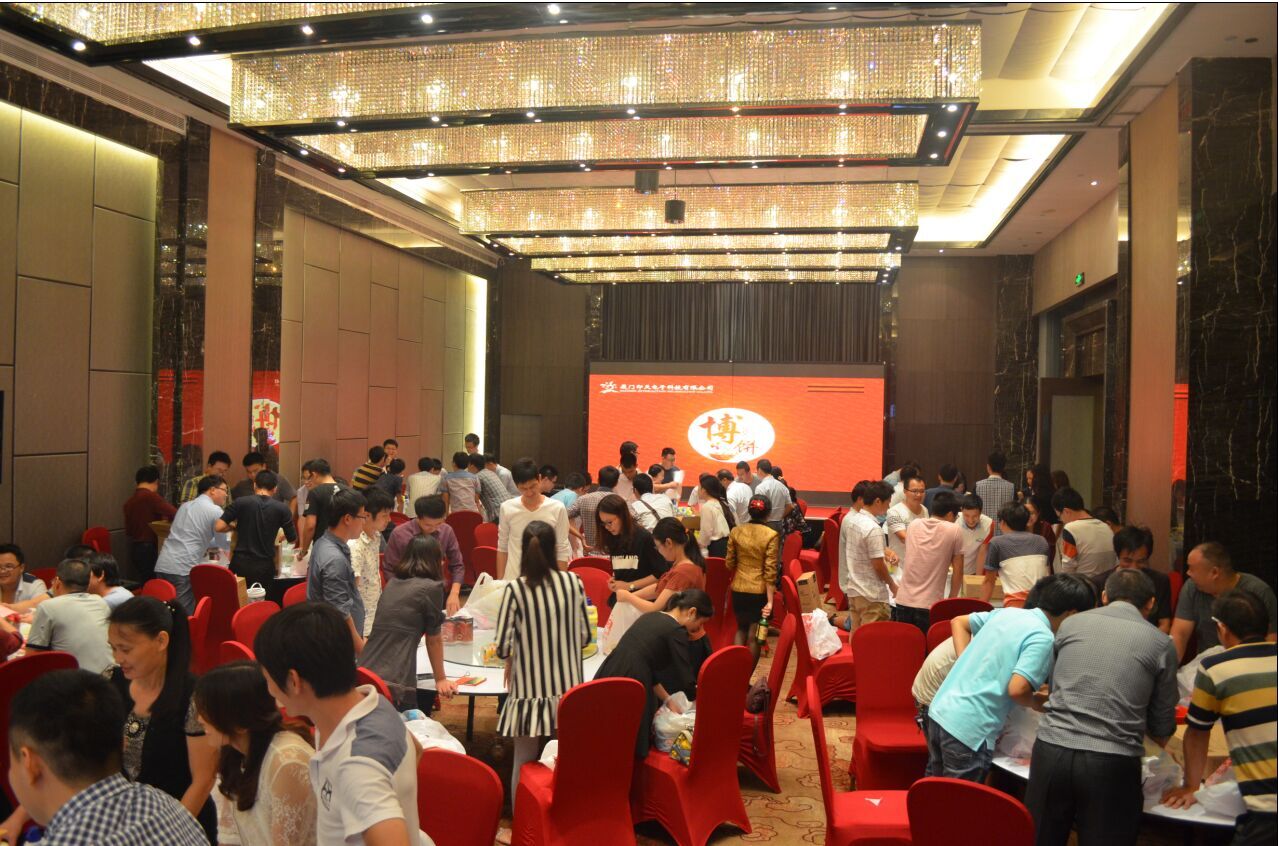 Intech staff took participation in the traditional MoonCake Gambling