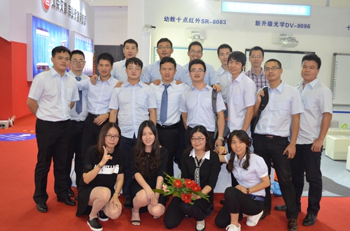 Mrs. Fan attended The 69th China Educational Equipment Industry Exhibition, together with other guys from Xiamen Intech