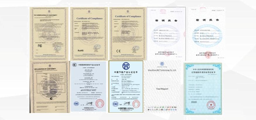 INTECH Possess Many Certificates